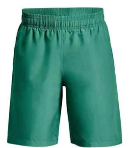 Under Armour Boys/Youth Woven Graphics Shorts Loose Fit - Green - LG - Picture 1 of 4