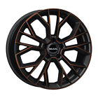 Alloy Wheel Mak Stilo For Mercedes-Benz Classe Slk 7.5X18 5X112 Black & Bro Ctm