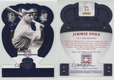 2015 Panini Cooperstown HOF Crown Royale Blue /25 Jimmie Foxx #53 HOF