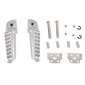 For Kawasaki ZX6R ZX636 ZX10R ZX12R ZX9R Rear Passenger Footrests Foot Pegs - Picture 1 of 8