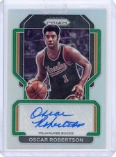 2021-22 Panini Prizm Oscar Robertson Silver Prizm Auto