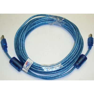 25 Ft/FOOT USB 2.0 Cable for Audio Interface, Midi Keyboard, USB Microphone Cord - Image 1 of 2