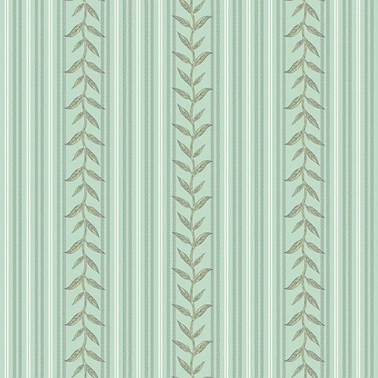 Tela de edredón de hojas verdes Botanica estampados Andover 100 % algodón A9261-EG PORTY Foto 1 de 1