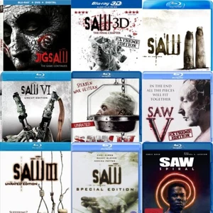 Saw Movie Collection (Blu-Ray) - Choose Your Movie - Foto 1 di 20