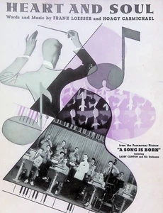 Heart And Soul Noten A Song Is Born Larry Clinton Hoagy Carmichael 1938 - Bild 1 von 4