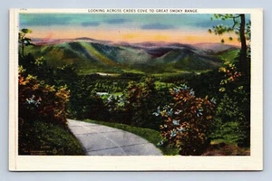 Cades Cove to Great Smoky Range Postcard Unposted - Picture 1 of 2