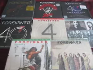 FOREIGNER COLLECTORS MFSL 4 180 GRAM LPS + HITS - LIVE W/DVD + BONUS LPS SET - Picture 1 of 1