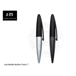 Lápiz óptico capacitivo Just Mobile AluPen Twist L con bolígrafo para iPad Mini 4 Galaxy Tab S4 - Imagen 1 de 12