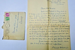 Loti-Viaud Mme belle lettre autographe manuscrite - Imagen 1 de 1