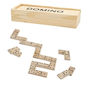 DOMINO 28 TESSERE Gioco in legno Di Strategia Domino 28 Pedine gioco di società  - Foto 1 di 1
