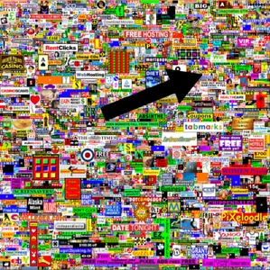 300 Pixels on MillionDollarHomepage.com linked to Myth-and-magic.co.uk - Picture 1 of 4