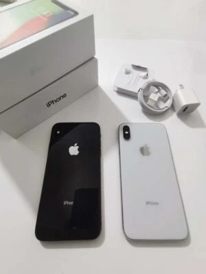 Unlocked Apple iPhone X - 64GB 256GB Black & White With face ID+ sealed - Image 1 of 4