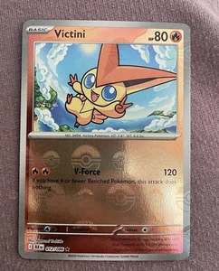 Victini (patrón Poke Ball) 012/086 Sv: Black Bolt Holo - Imagen 1 de 2