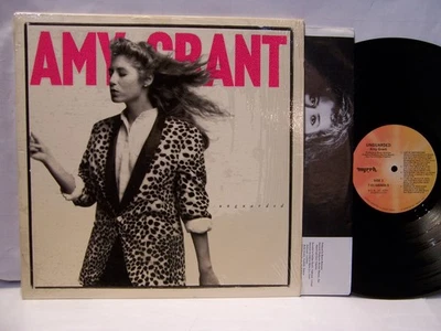 AMY GRANT Unguarded  1985 Myrrh Records In Shrink Christian Pop Rock  EX! - Image 1 of 2