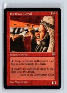 (4x) DWARVEN NOMAD – MTG Magic the Gathering Card – Mirage – Common - Picture 1 of 6