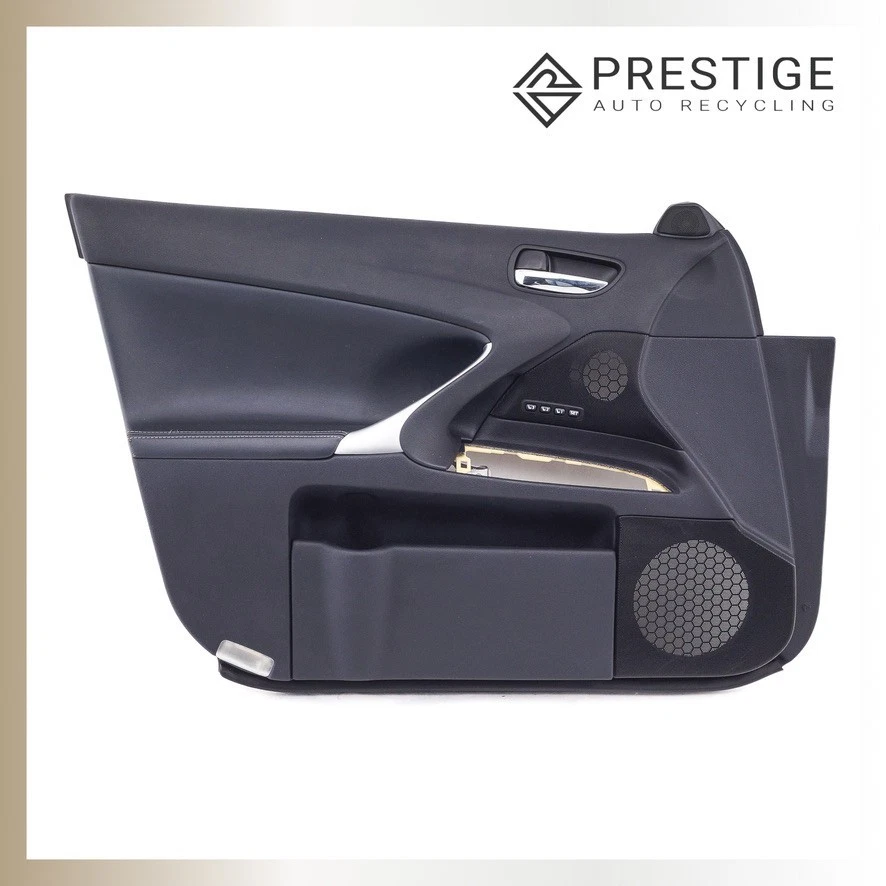 12-2013 LEXUS IS250 IS350 Door Trim Panel Cover Front Left Black 67620-53580-C4 - Image 1 of 4