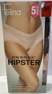 Felina Damen 5er Pack Full Coverage Hipster Höschen - Mehrfarbig / Medium - Bild 1 von 4