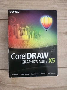 CorelDRAW Graphics Suite X5 Upgrade PC DVD-ROM 2010 for Windows 7/XP wthBook/Box - Picture 1 of 16