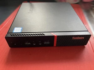 Lenovo ThinkCentre M700 Tiny USFF PC - i3, 16GB RAM, 256GB SSD, 500GB HDD, WiFi - Picture 1 of 4