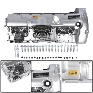 Aluminium Engine Valve Cover w/ Gasket & Bolts for BMW 128i 328i 528i X3 X5 Z4 3 - Afbeelding 1 van 8