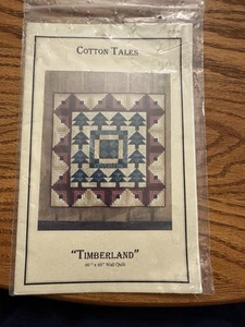 Cotton Tales #CT140 Timberland 60 x 60 WANDBEHANG QUILT MUSTER 1997 NEU! - Bild 1 von 2