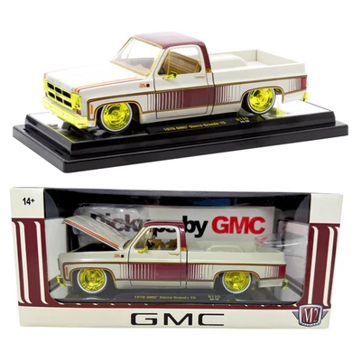 M2 Machines 1976 GMC Sierra Grande 15 Pickup Truck CHASE 1:24 Diecast - Image 1 of 4