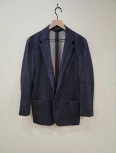 Ermenegildo Zegna Trofeo Denim Wool Sport Coat Men's Size EU 52R US 42R $3,495 - Picture 1 of 5