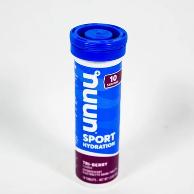 1 tubo Nuun Sport Hidratación TRI-BERRY Bebida Comprimidos 10 Comprimidos Total EXP 01/2026 Foto 1 de 3