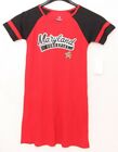 NEUF Maryland Terrapins terps Colisée rouge T-shirt robe jeunes filles M 7-8