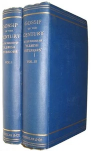 Mrs. W. Pitt BYRNE Gossip of the Century 1898 2vols FIRST EDITION - Picture 1 of 1