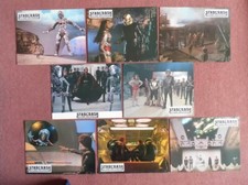 STARCRASH (1978) set of 8 French lobby cards CAROLINE MUNRO, STOP-MOTION     