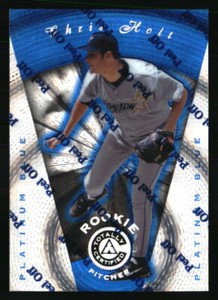 Chris Holt 1997 Pinnacle Totally Certified Platinum Blue #132 /1999 Baseball
