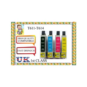 20 Tintenpatronen Verwendung in Epson DX4200 DX4250 DX4800 DX4850 NICHT ORIGINAL - Bild 1 von 1