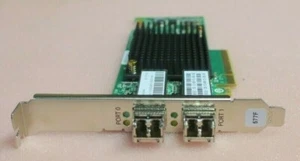 IBM Emulex LPE16002 577F Dual Port 16Gb FC Network Adapter + 2x 16G SFP 00E3496 - Picture 1 of 5