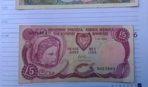 Zypern 5 Pfund 1990 - Bild 1 von 3