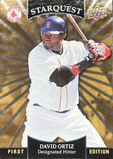 UD FIRST EDITION David Ortiz SQ-41 StarQuest GOLD 2009 Red Sox Baseball Cards
