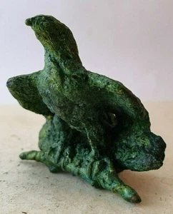 Eagle  Ancient Bronze Statuette Figurine Vintage Antique ROMAN RARE green patina - Picture 1 of 9