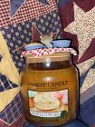 Yankee Candle Vanilla Cupcake 14.5 Ounce Jar With Topper
