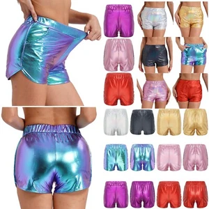 Mujeres Pantalones Cortos Discoteca Pantalones Correr Niños Pantalones Cortos Boxeo Sexy Disfraz Rave - Imagen 1 de 74