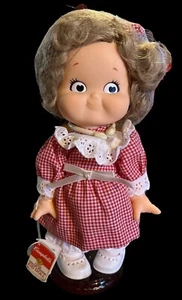 Campbell Soup Kids Century Edition 100 Years 2004 Plastic 10" Doll With Stand - Picture 1 of 7