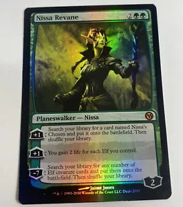 Nissa Revane Planeswalker Magic The Gathering - Promo Foil MTG / NM - Picture 1 of 7