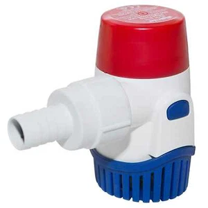 Rule 20DA Bilge Pump 800 GPH Marine 12V DC 3/4" Hose 1" NPSM Submersible 20R - Bild 1 von 3