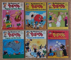 6x Comic Popeye – Band 1, 2, 4, 5, 6, 11 Alben, EHAPA Verlag - Bild 1 von 4