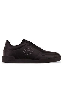 Lotto TITANIS OC Unisex Trainers Low Top Shoes 2400240U Black - Picture 1 of 6