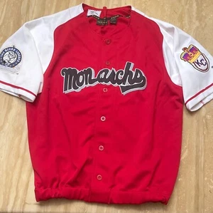 Camiseta deportiva de disfraz de producción de los monarcas de Kansas City DE COLECCIÓN EE. UU. NLBM de producción - Imagen 1 de 11