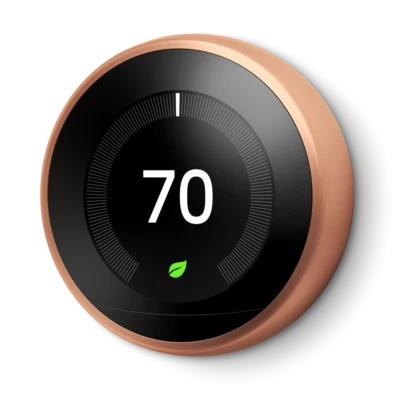 Copper Nest Learning Thermostat - Image 1 of 2