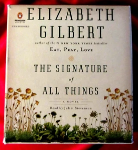 ELIZABETH GILBERT--THE SIGNATURE OF ALL THINGS--18 AUDIO CD'S--UNABRIDGED - Picture 1 of 3