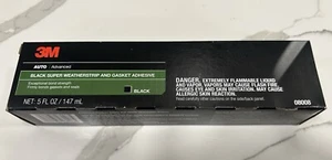 3M Auto Black Super Weatherstrip And Gasket Adhesive - Picture 1 of 2