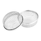 Hot New 2pcs Stainless Steel Vent Bug Furnace Screen Cover For Camper Trailer RV