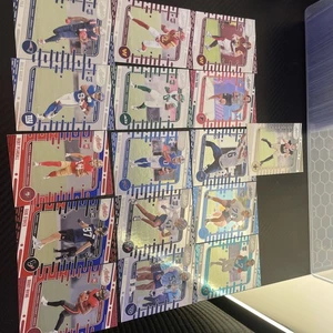 2024 absolute football 16 Card Rc Lot W/red And Blue - Picture 1 of 1